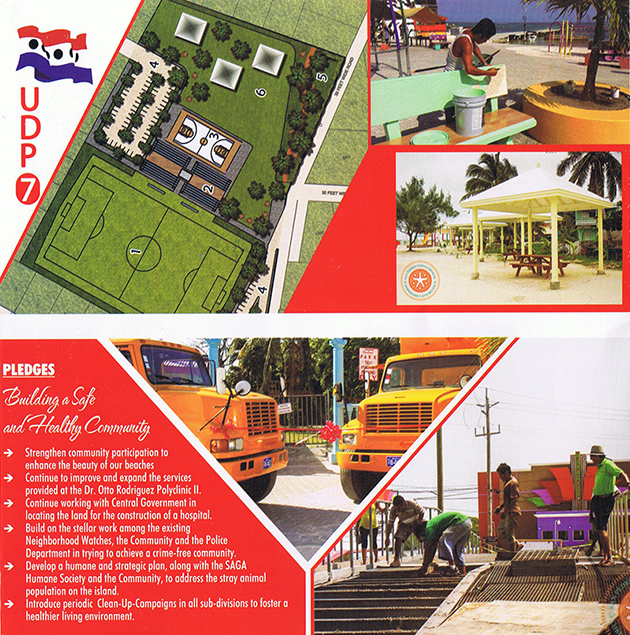 San Pedro UDP Presents Town Council Manifesto 2015-2018 San Pedro UDP Feel Strong About Manifesto 2015-2018