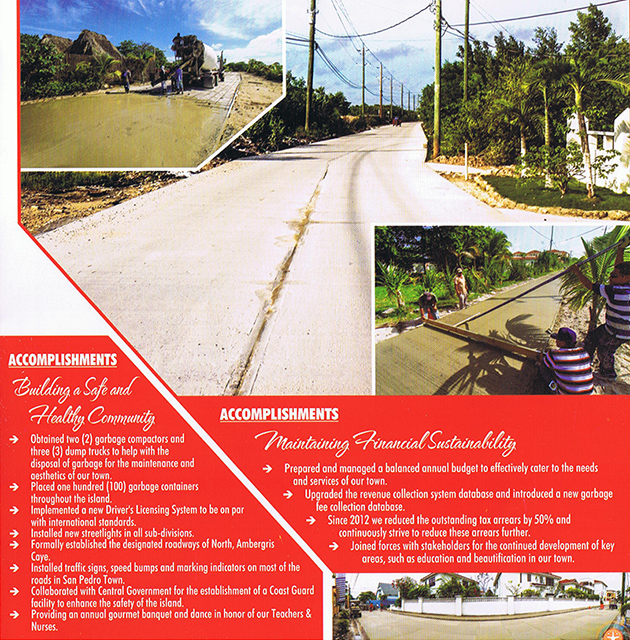 San Pedro UDP Presents Town Council Manifesto 2015-2018 San Pedro UDP Feel Strong About Manifesto 2015-2018