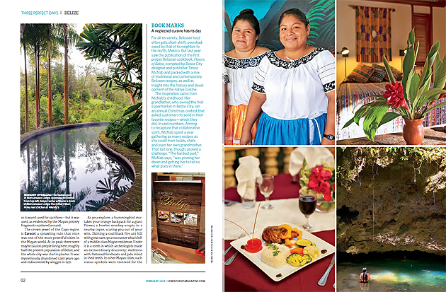 Hemispheres: “Three Perfect Days In Belize”