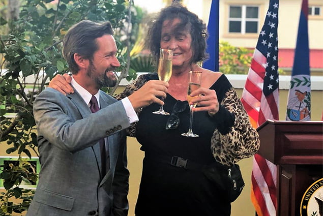 U.S. Embassy Celebrates Ms. Sharon Matola - “Woman of the Year 2019” 3 U.S. Embassy Celebrates Ms. Sharon Matola - “Woman of the Year 2019”