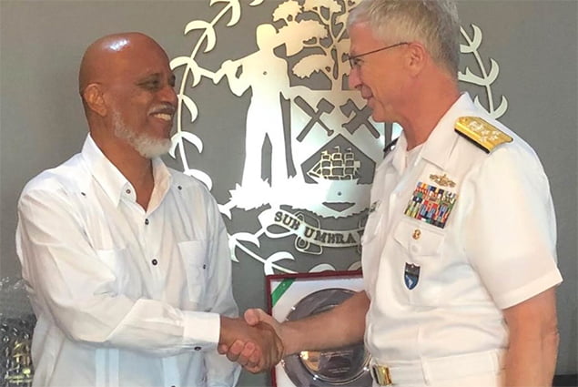 Commander of the United States Southern Command Visits Belize