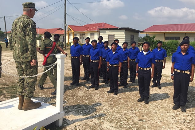 Commander of the United States Southern Command Visits Belize