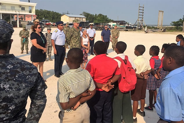 Commander of the United States Southern Command Visits Belize