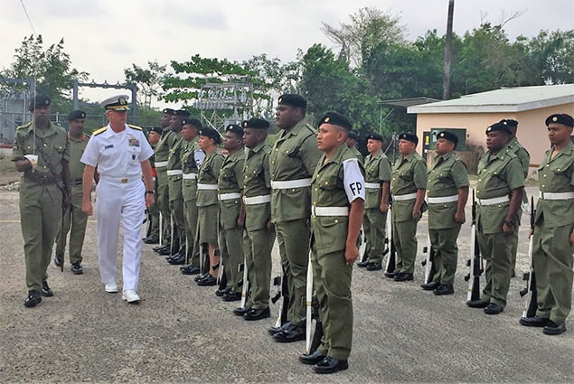 Commander of the United States Southern Command Visits Belize