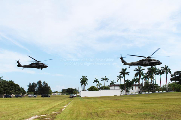 CEO in the Ministry of National Security, Ret'd Col. George Lovell and U.S. SOUTHCOM General, John F. Kelly