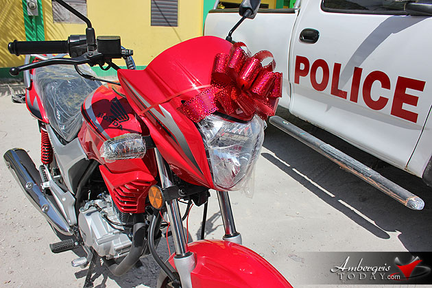 San Pedro Town Council Donates Truck and Motorcycle to Police Department San Pedro Town Council Donates Truck and Motorcycle to Police Department