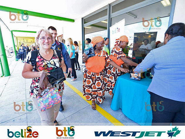 WestJet Touches Down in Belize, Direct Connection to Canada