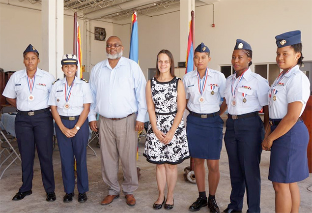 Award Ceremony for Annual Wonder Woman Challenge Belize
