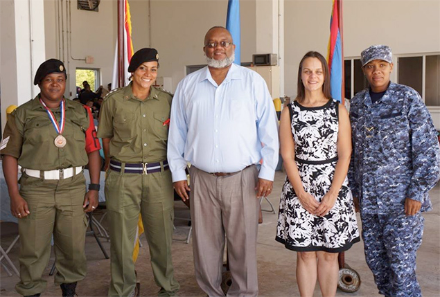 Award Ceremony for Annual Wonder Woman Challenge Belize