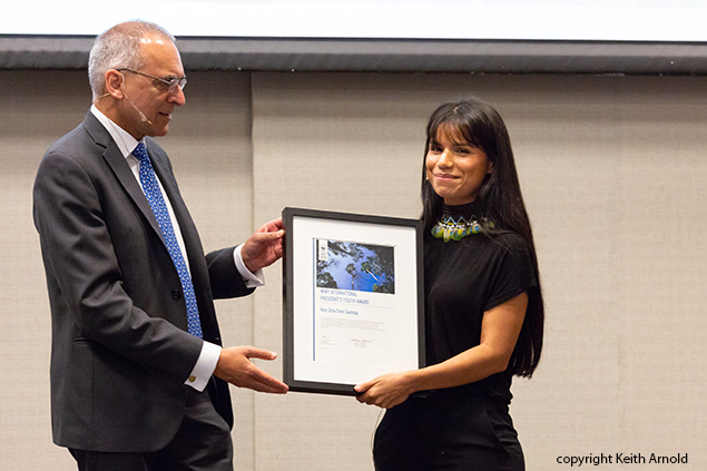 Madison Edwards Receives WWF Recognition at International President’s Youth Award 2 Nina Gualinga WWF International President's Youth Award