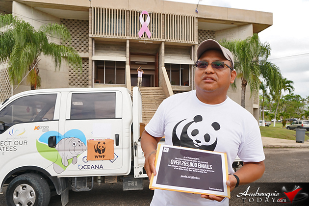 WWF and Belize Coalition Partners Deliver 265,000 Petitions to Prime Minister WWF and Belize Coalition Partners Deliver 265,000 Petitions to Prime Minister