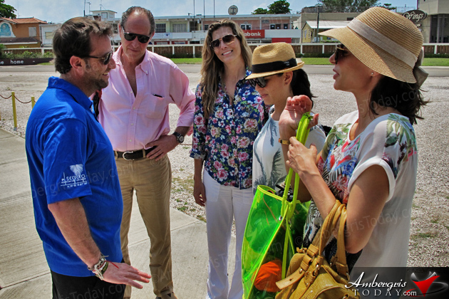 Montserrat Oliver, Yolanda Andrade and Barbara Coppel enjoying Easter in Ambergris Caye, Belize. The Number 1 Island in the World