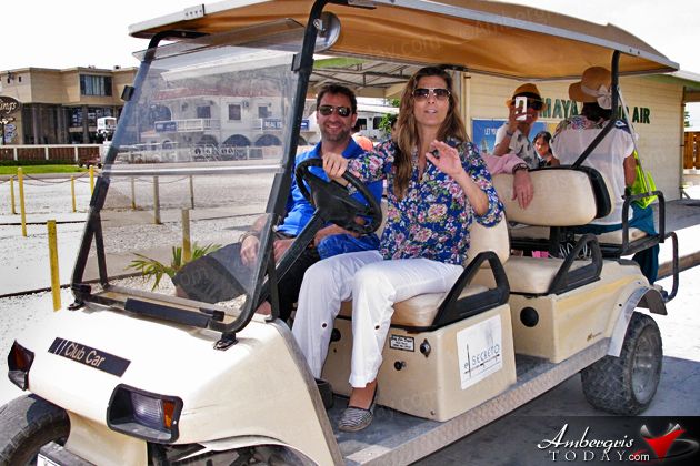 Montserrat Oliver, Yolanda Andrade and Barbara Coppel enjoying Easter in Ambergri