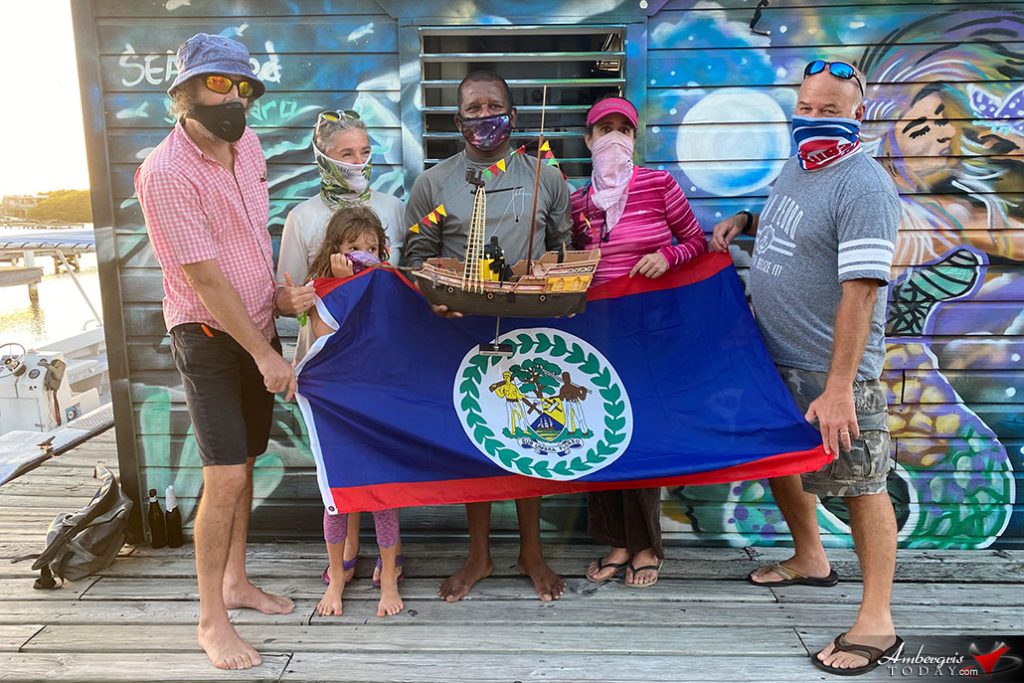 Record Breaking Toy Pirate Ship Sails the High Seas to Belize 22