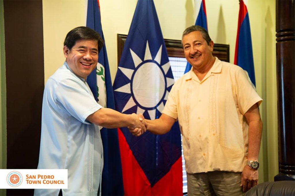Ambassador of the Republic of China Taiwan Visits San Pedro Town 6