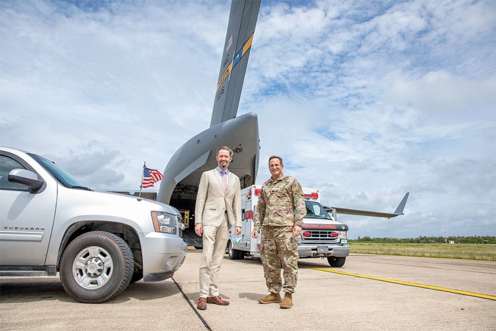 US Donates Two Ambulances for San Ignacio and Santa Elena 5