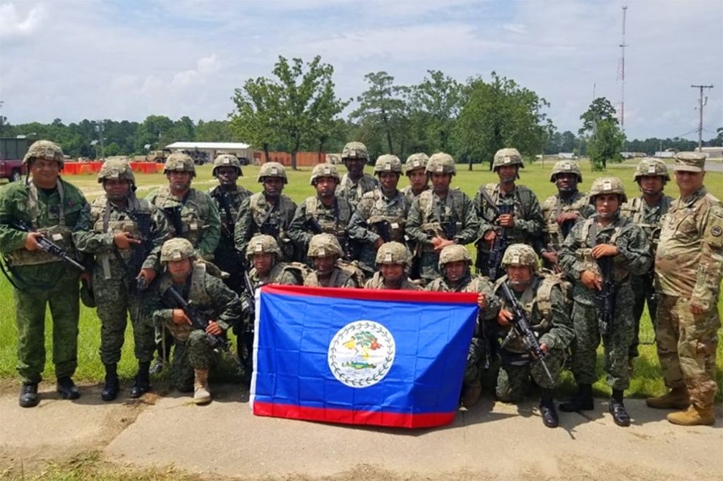 BDF Soldiers Participate in Military Exercises in Louisiana, U.S.A. 2