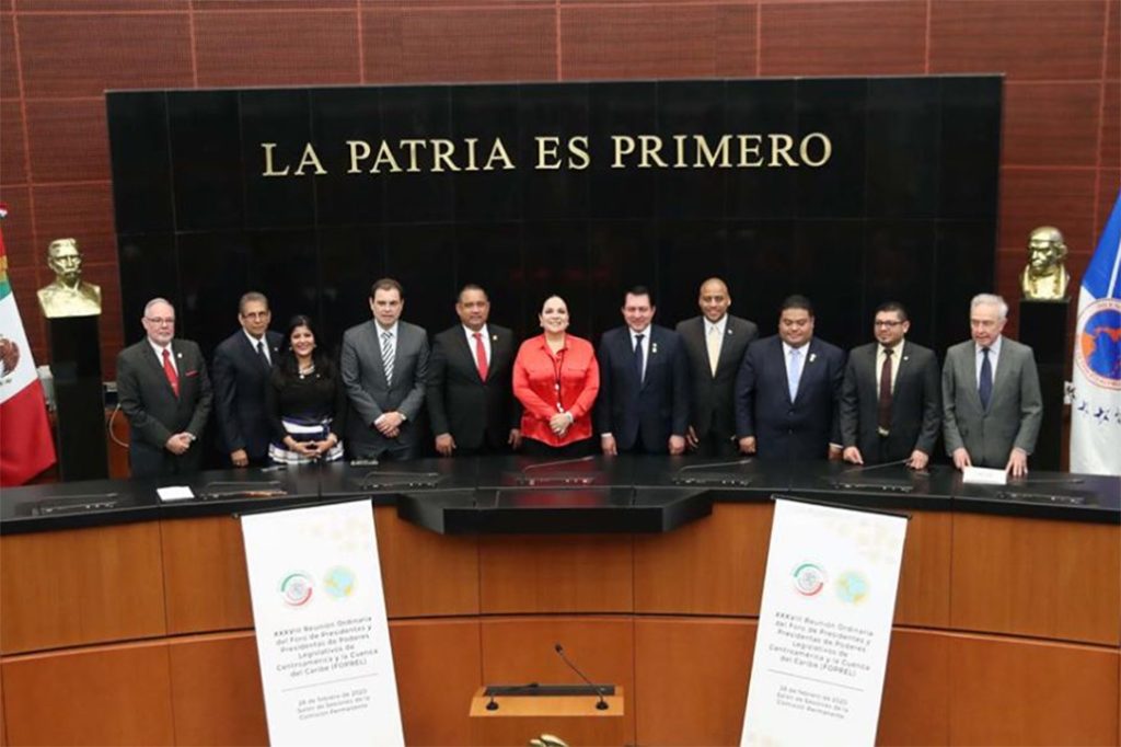 Belize’s President of the Senate at FORPEL Meeting in Mexico City 14