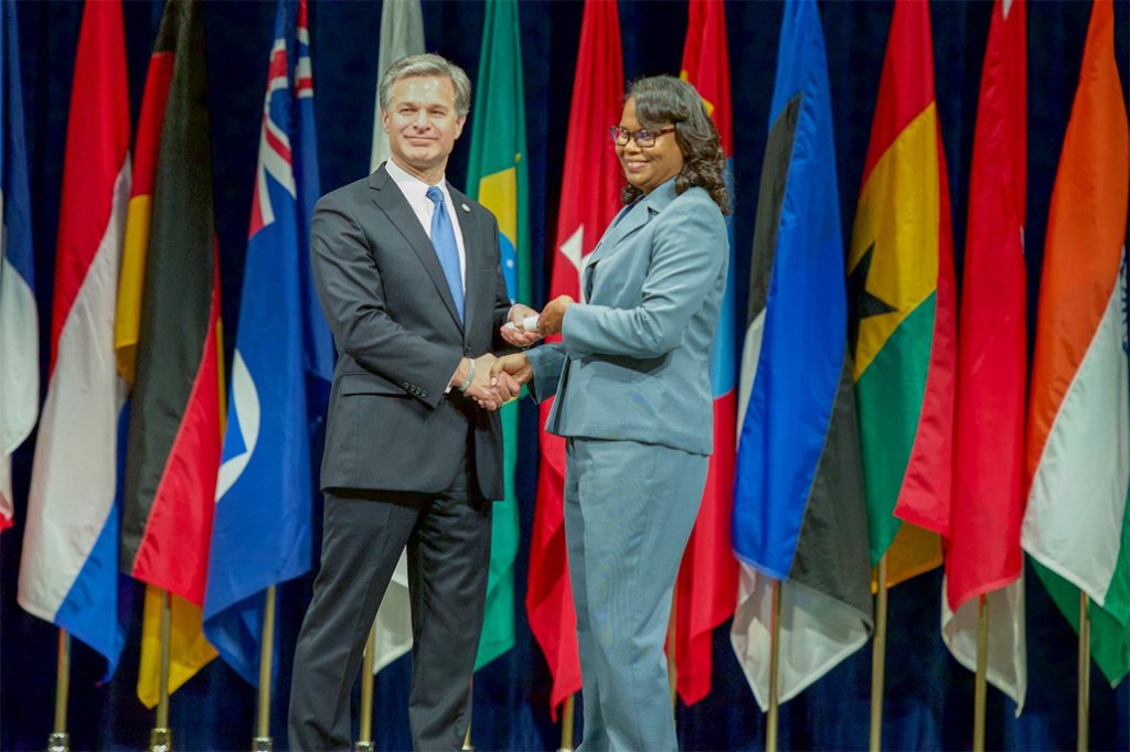 Sherlet Ramclam First Belizean Police to Graduate from the FBI National Academy 16