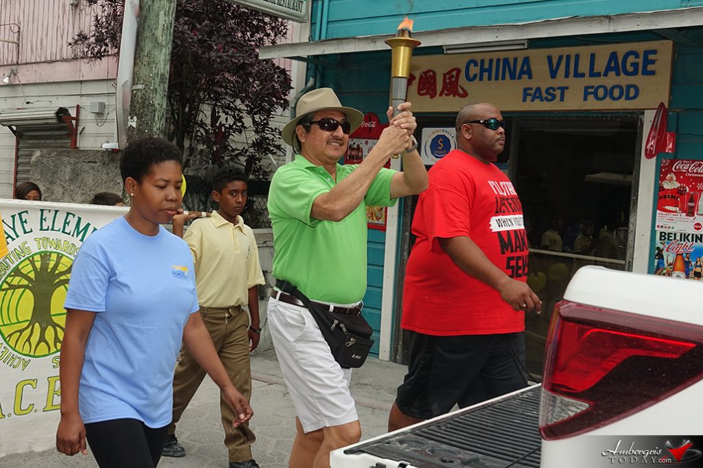 Belize Special Olympics Law Enforcement Torch Run in San Pedro 21