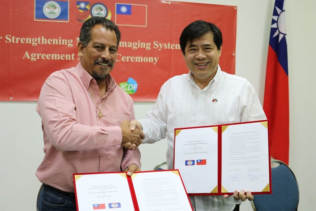Belize & Taiwan Sign Project Agreement for the Strengthening of Medical Imaging Services in Belize 8