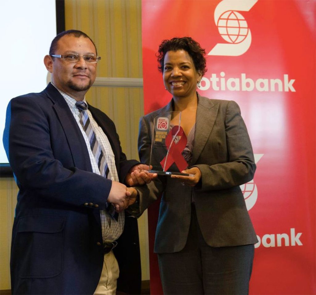 Belize National Aids Commission Receives Regional Testing Day Award 1