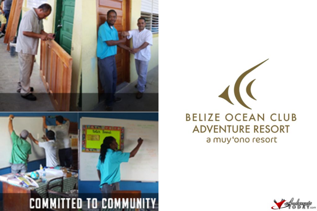 Belize Ocean Club Assists School in Seine Bight 9