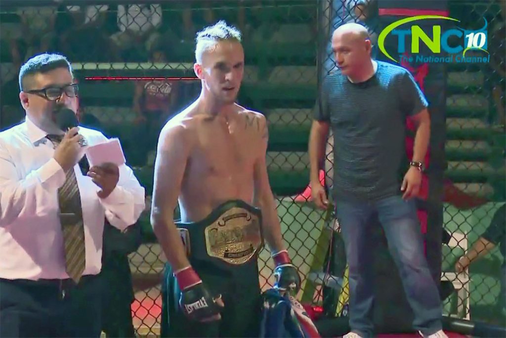 Bryce Peterson Takes BantamWeight Championship for Belize 10