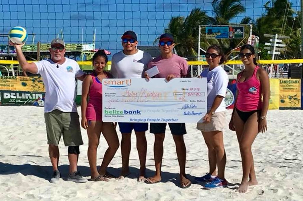 San Pedro Team Places 3rd at Volleyball Tournament in Caye Caulker 5