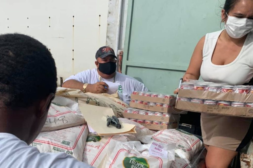 Food Drive From Belize City to San Pedro 14