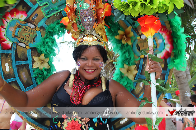 Belize Independence Day Parade in San Pedro, Ambergris Caye