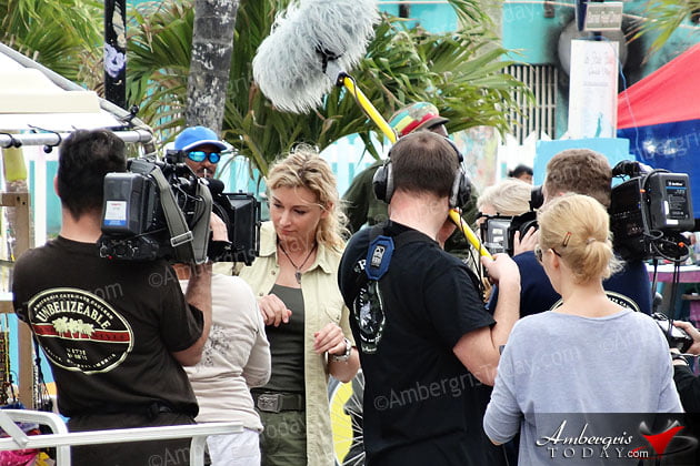 International Film Crew Spotted in San Pedro Belize 1 International Film Crew Spotted in San Pedro Belize 1