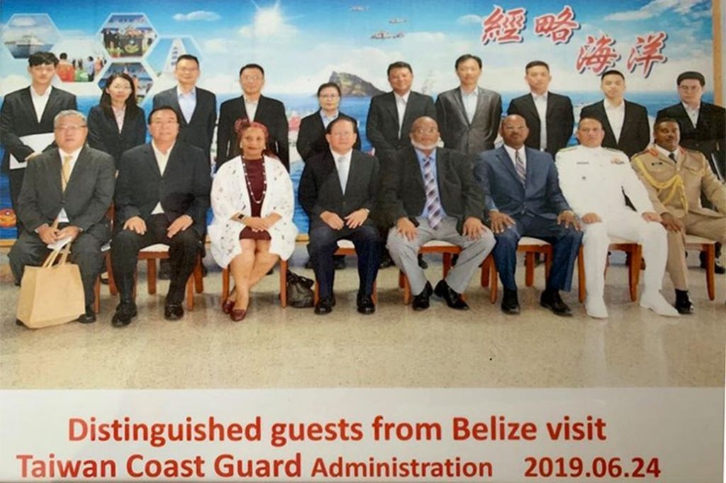 Minister of National Security Visits Taiwan 22