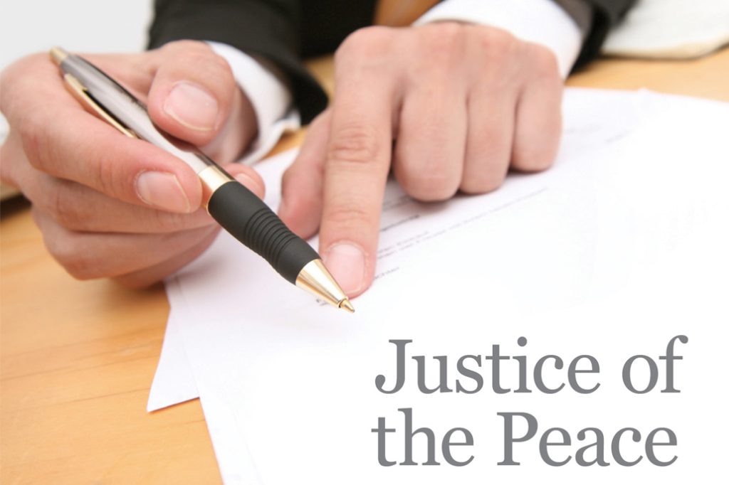 Justices of the Peace Cannot Charge for Services 11