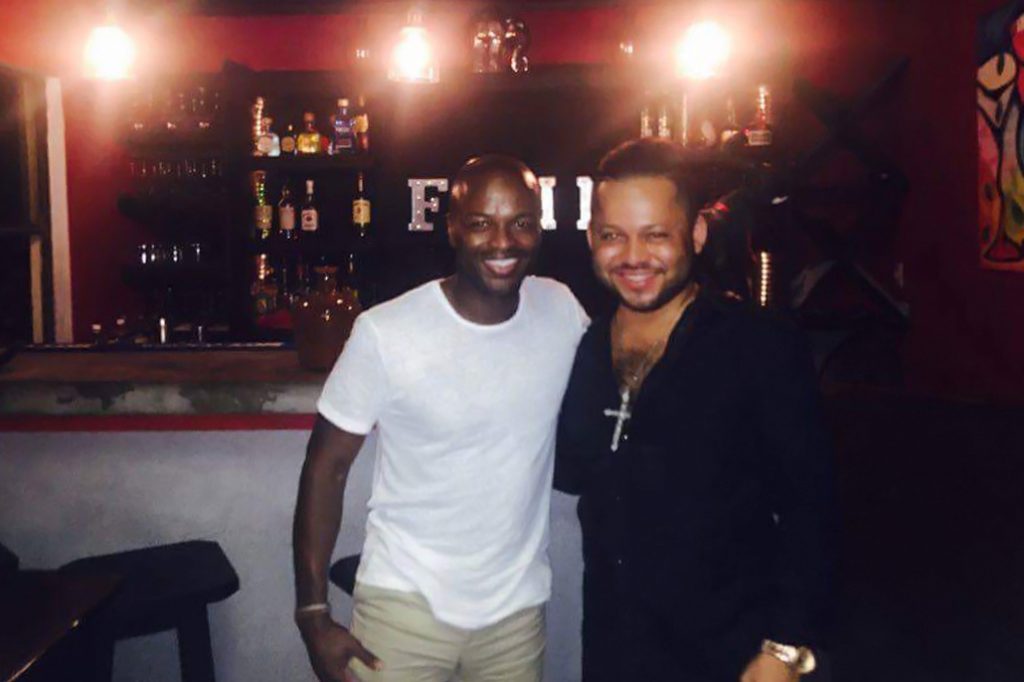 Celebrity Spotting: Kendis Gibson in San Pedro During Visit to Belize 6
