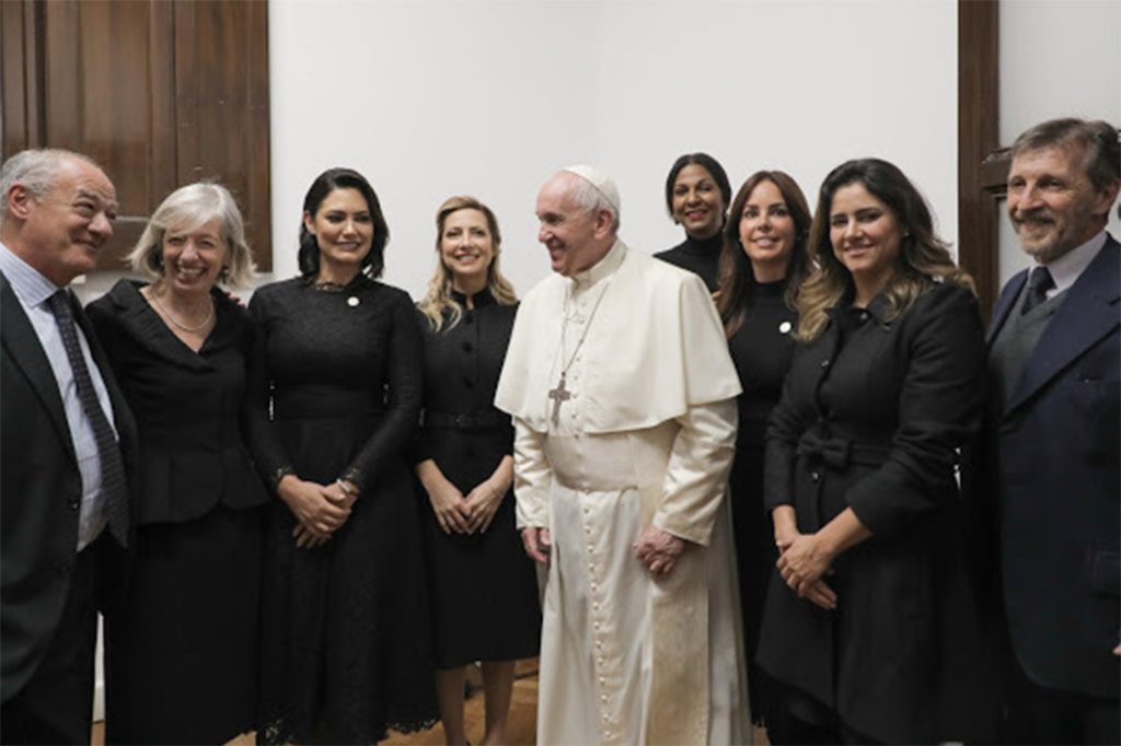 Mrs. Kim Simplis Barrow visits His Holiness Pope Francis 25