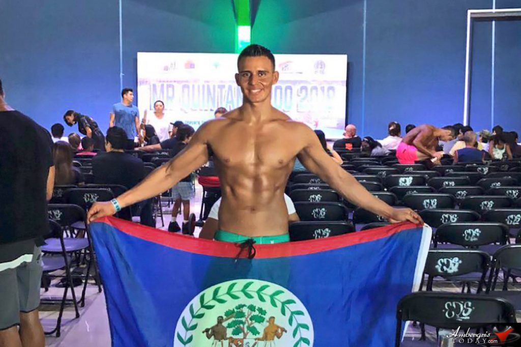 Kyrone Vasquez Represents Belize at Mr. Quintana Roo Physique Competition 19