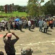 Teachers Peaceful Demonstration in Belize’s Capital City