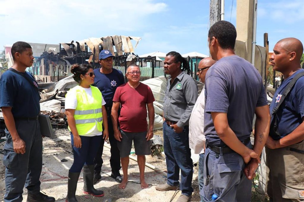 Hon Castro & Heredia On The Ground After San Pedro Fire 17