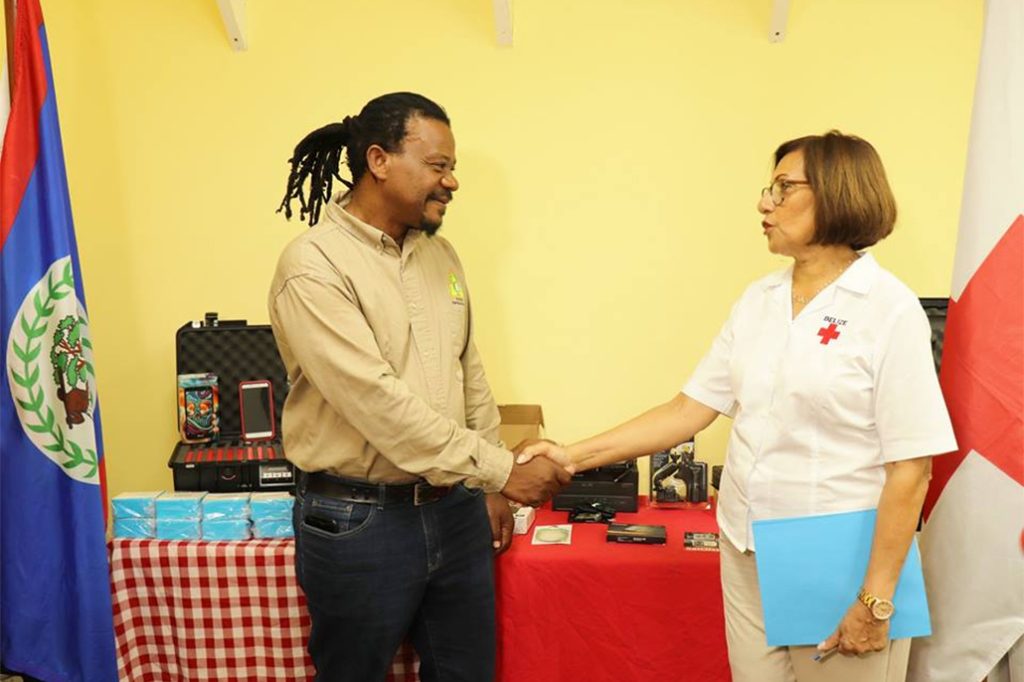 Belize Red Cross Trains & Donates Equipment To Nemo 2