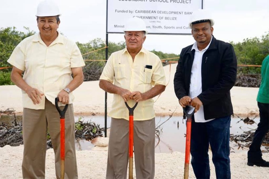 Groundbreaking for Three School Buildings in San Pedro 16