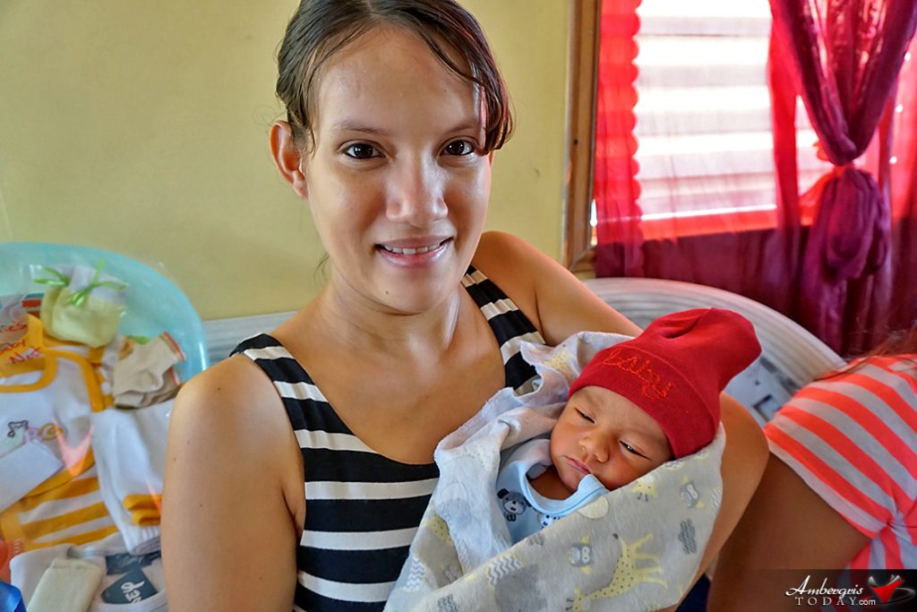 San Pedro Showers New Year's Baby with Gifts 17