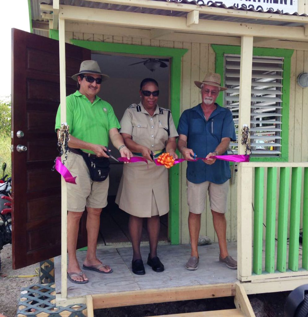 Police Booth Now Operational in North Ambergris Caye 18