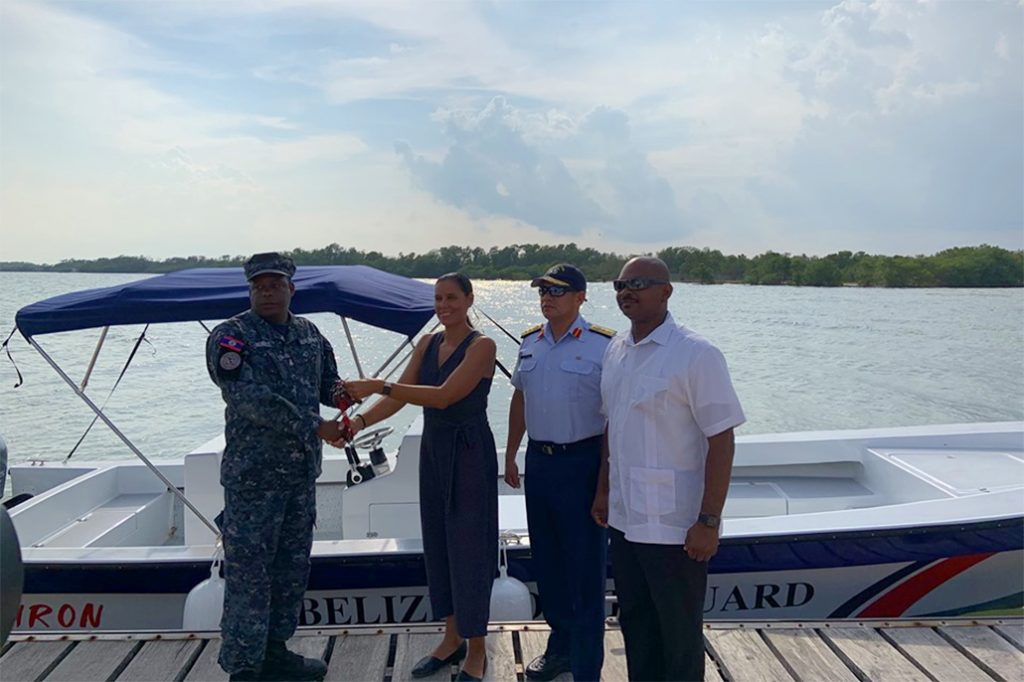 Oceana Belize & Tiburon Rum Gift the Belize Coast Guard with New Marine Vessel 13