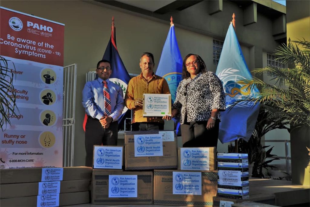 PAHO/WHO Donates Personal Protective Equipment to Belize Ministry of Health 2