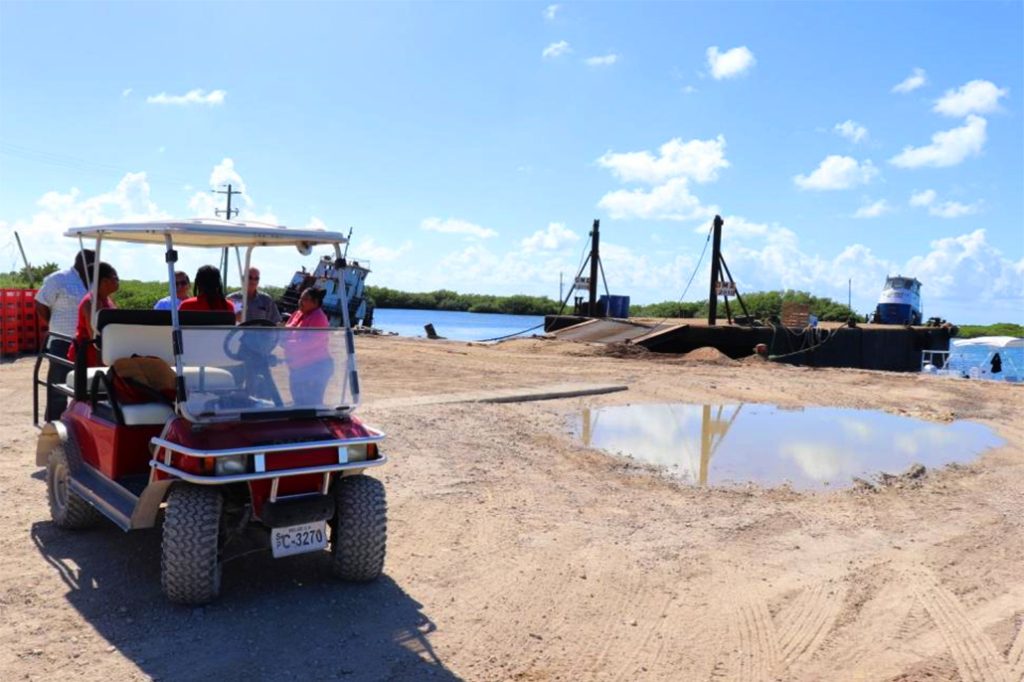 Ports Minister Visits Ambergris Caye Barge Berthing Facility To Be Developed 3