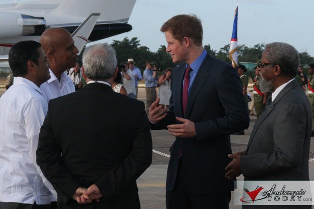 Prince Harry "Gets Down" In Belize 