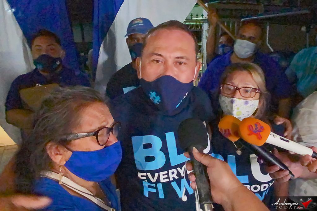 Andre Perez Takes Belize Rural South for PUP, Country Goes BLU 9