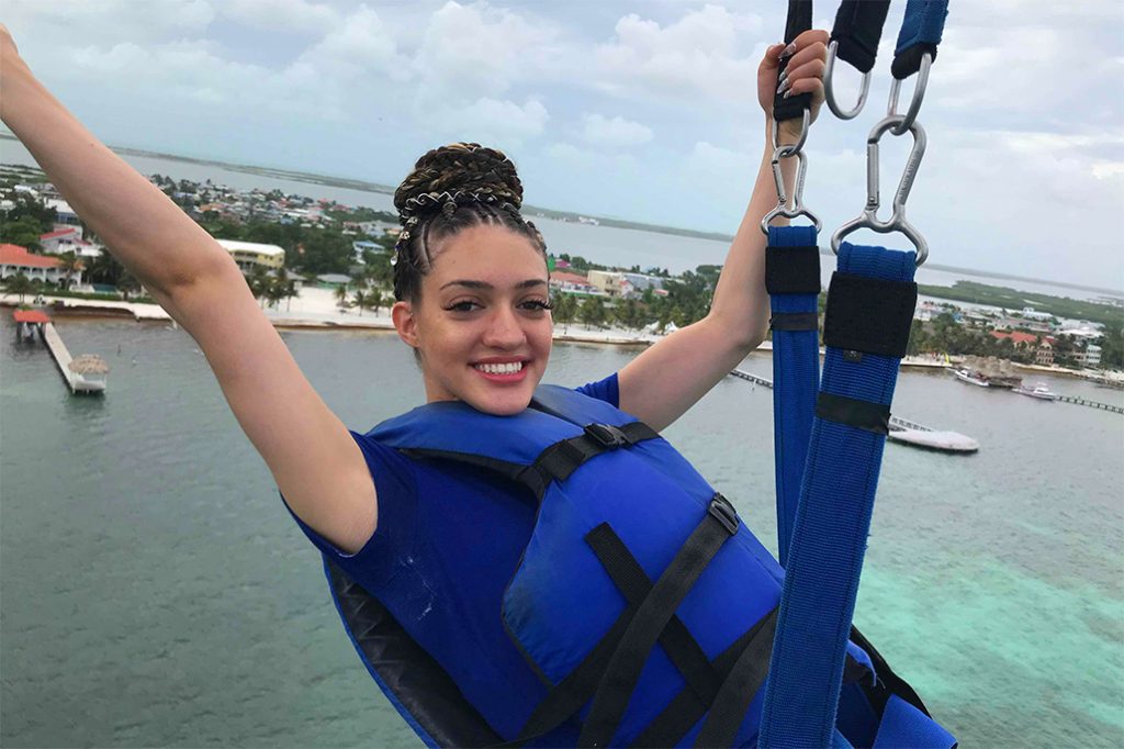 Jamaican Model/Singer - Samantha J Enjoying San Pedro 13