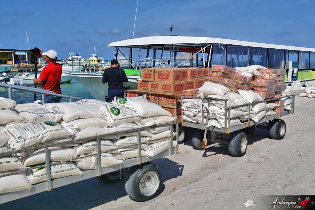 SPBZE Express Water Taxi Delivers Relief for Sister Islands 7